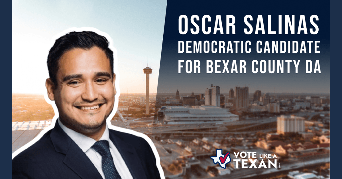 Oscar Salinas Outlines Vision for Bexar County DA Amid Growing Caseloads
