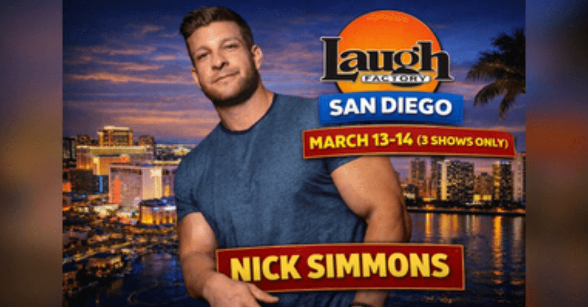 Nick Simmons Brings High-Energy Stand-Up to Laugh Factory San Diego