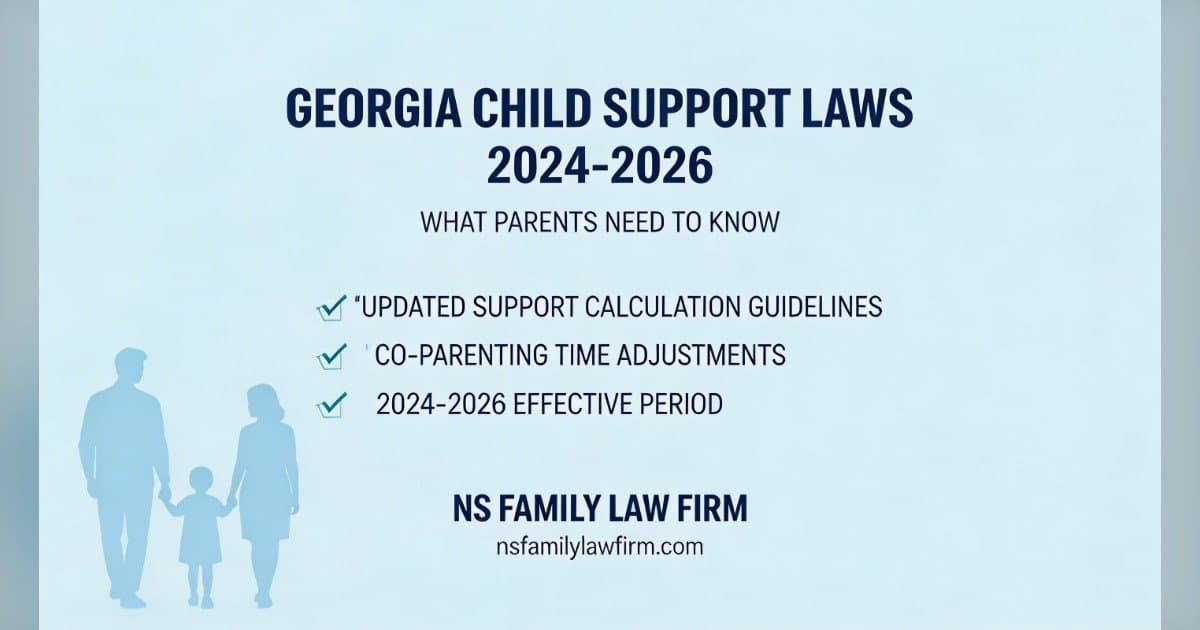 Georgia’s 2026 Parenting Time Adjustment Redefines Child Support Calculations