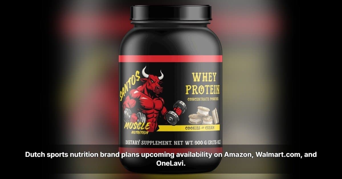 Santos Muscle Nutrition to Launch in U.S. via Amazon, Walmart.com, and OneLavi