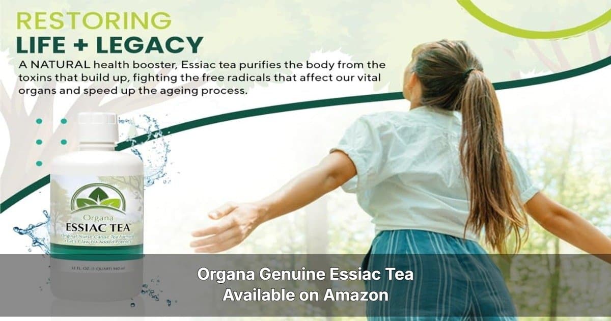 ORGANA Essiac Tea Garners Strong Reviews on Amazon, Emphasizing Quality and Tradition