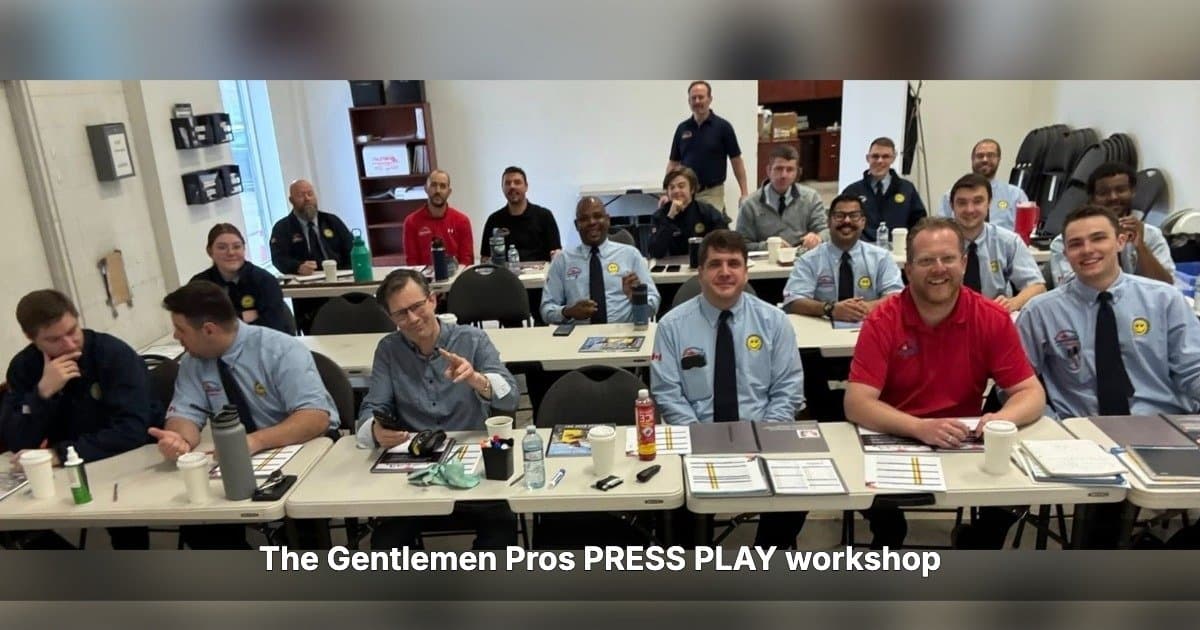 Service Excellence Demonstrates PRESS PLAY Platform's Impact Through Canada Training with The Gentlemen Pros