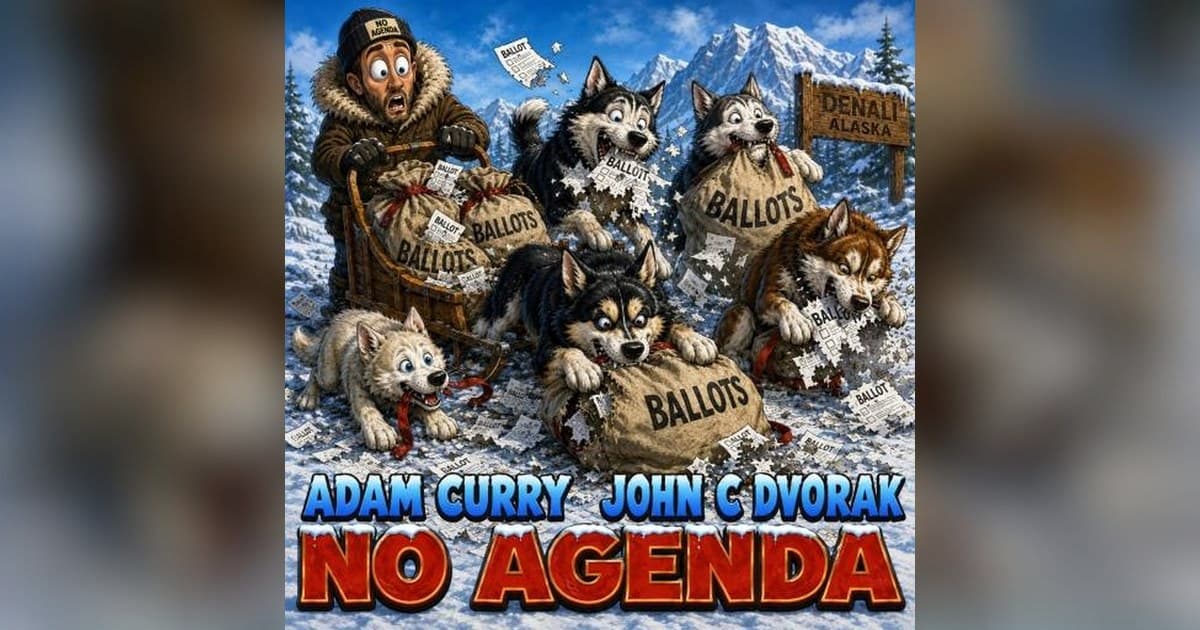 No Agenda Hosts Dissect Trump's Iran Ceasefire Timing and SpaceX IPO in Episode 1876