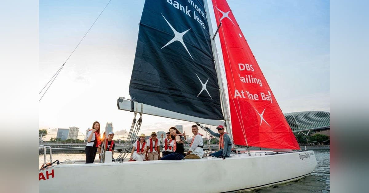One Dynamics Expands Marina Bay Sailing Team Building to 48 Pax with Meal