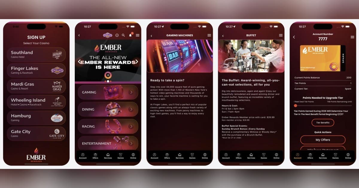 IVOREE Deploys Unified Mobile Platform Across Six Ember Entertainment Properties