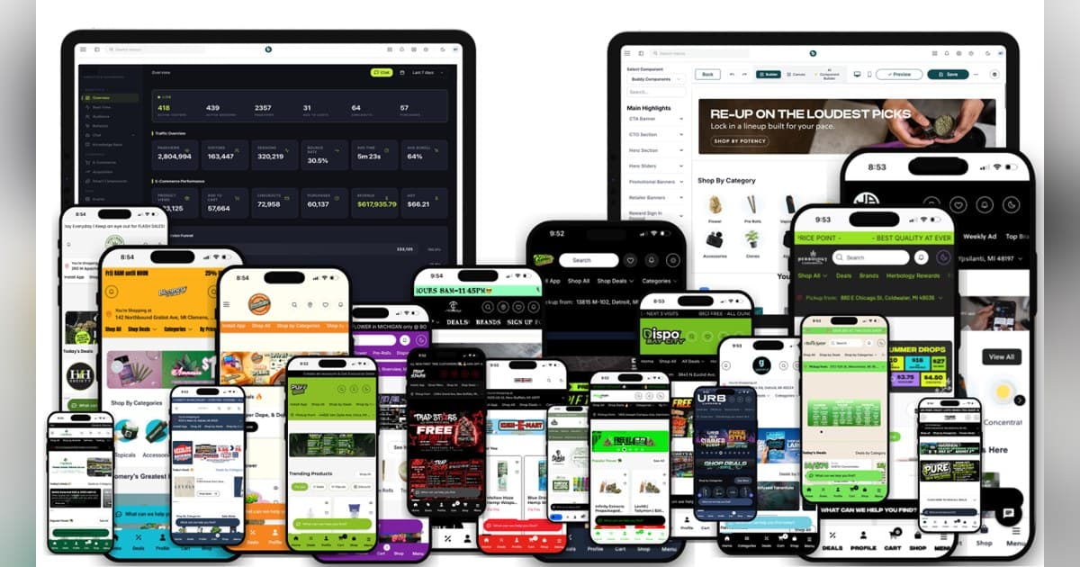 Buddy Cannabis Ecommerce Platform Hits 300 Storefronts, Extends POSaBIT Pay to Online Checkout