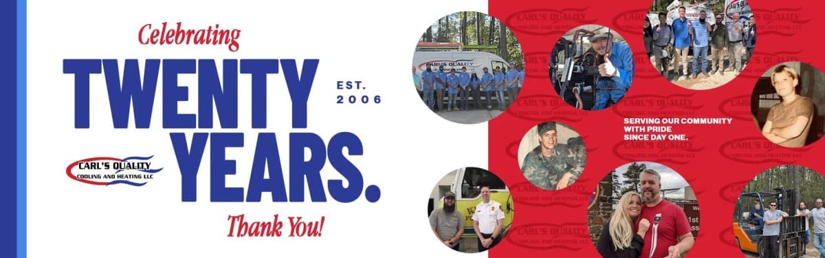 20 Years of Integrity: Carl's Quality Cooling and Heating Celebrates Two Decades of Community-Focused HVAC Service